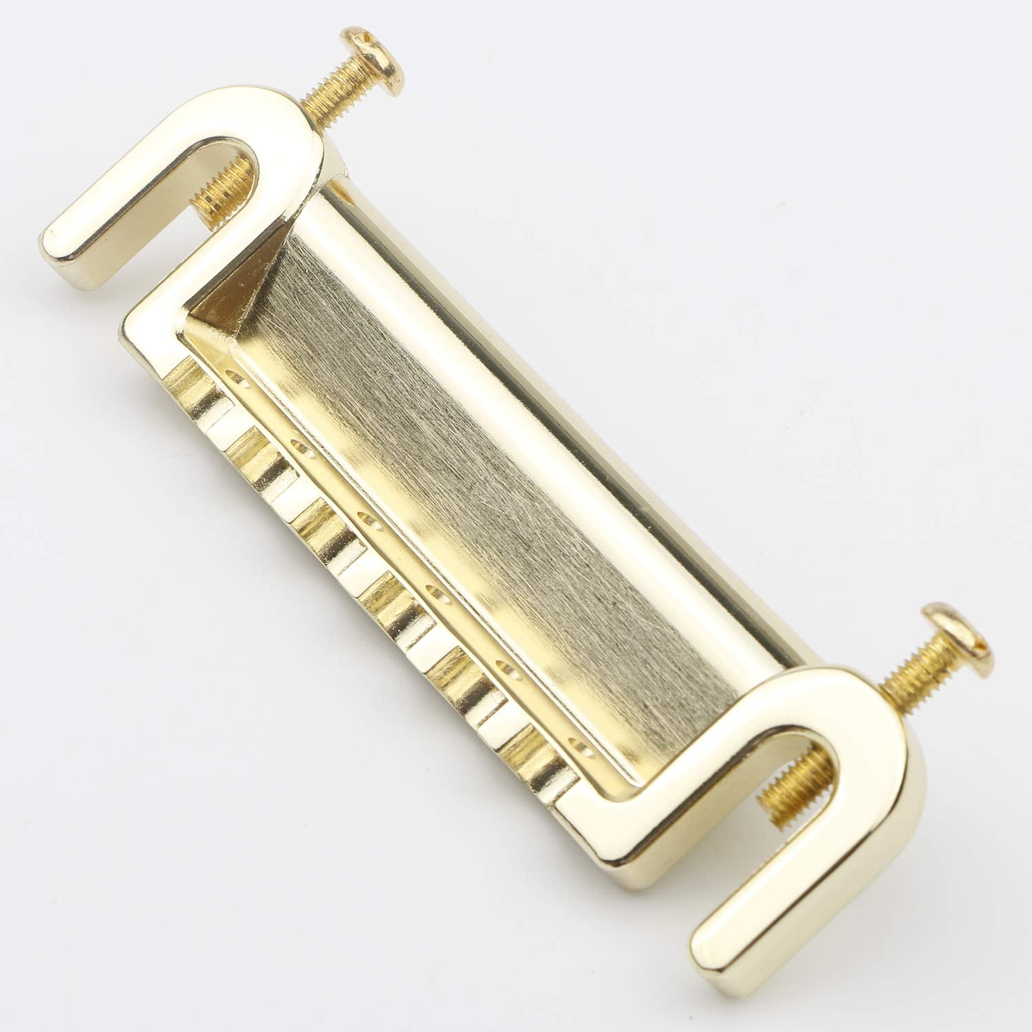 Swhc 6 String Electric Guitar LP Tune-O-Matic Wraparound Adjustable Bridge Studs Tailpiece Les Paul Style Gold